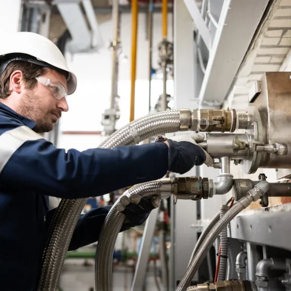 Combustion à l'hydrogène - Industrie du verre